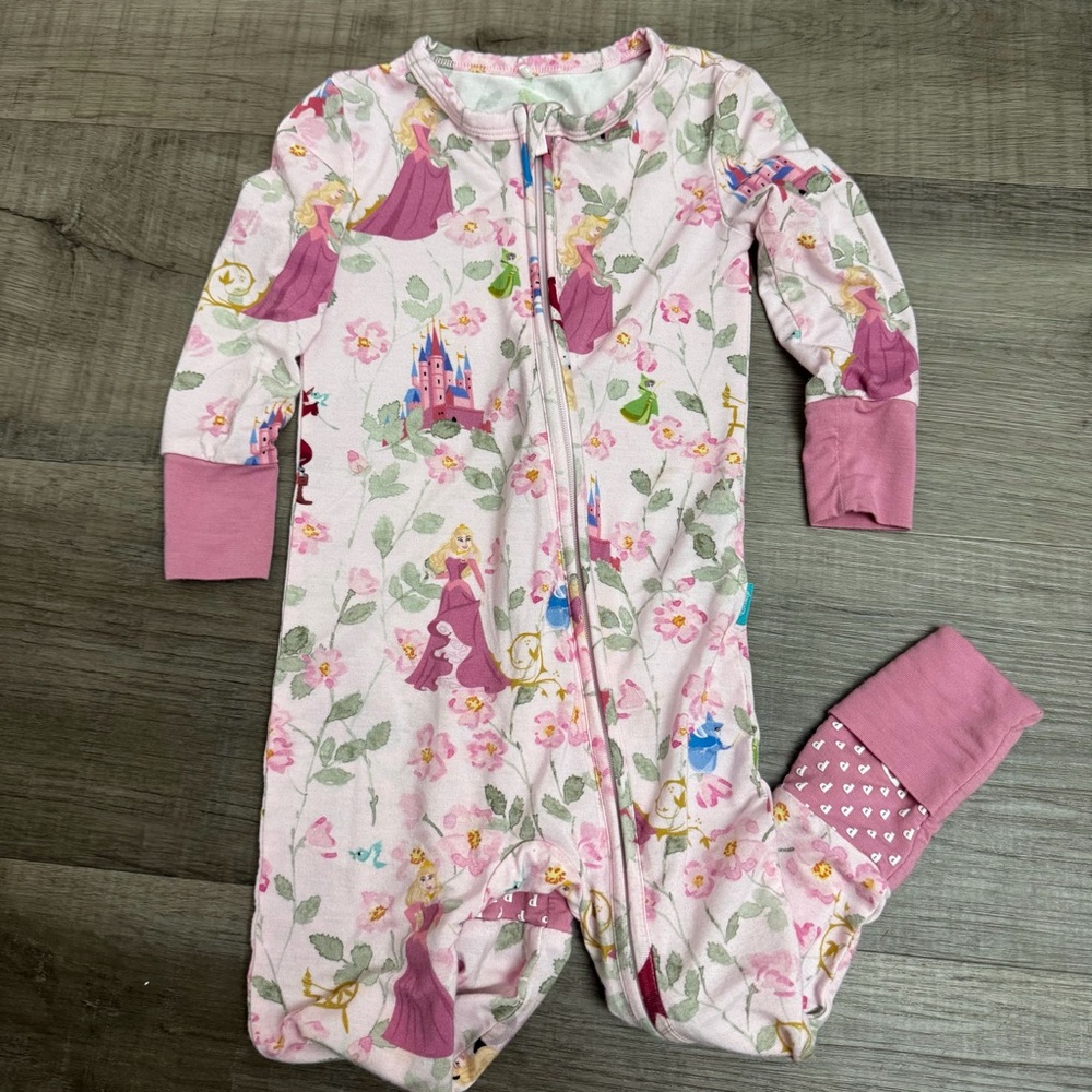 POSH PEANUT - DISNEY PRINCESS AURORA CONVERTIBLE ONE PIECE - 12-18 MONTHS